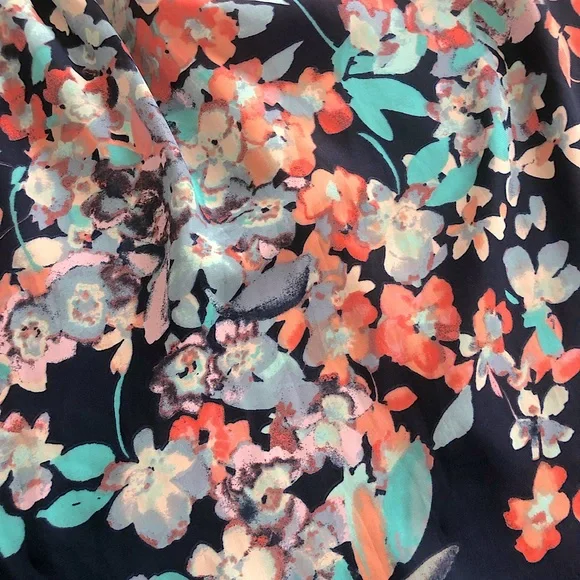 LC Lauren Conrad Floral Skirt - Size M - Picture 4 of 7